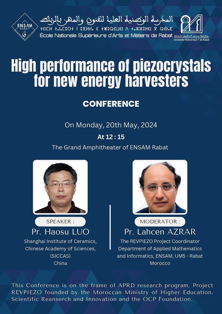 high performance of piezocrystals for new energy harvesters