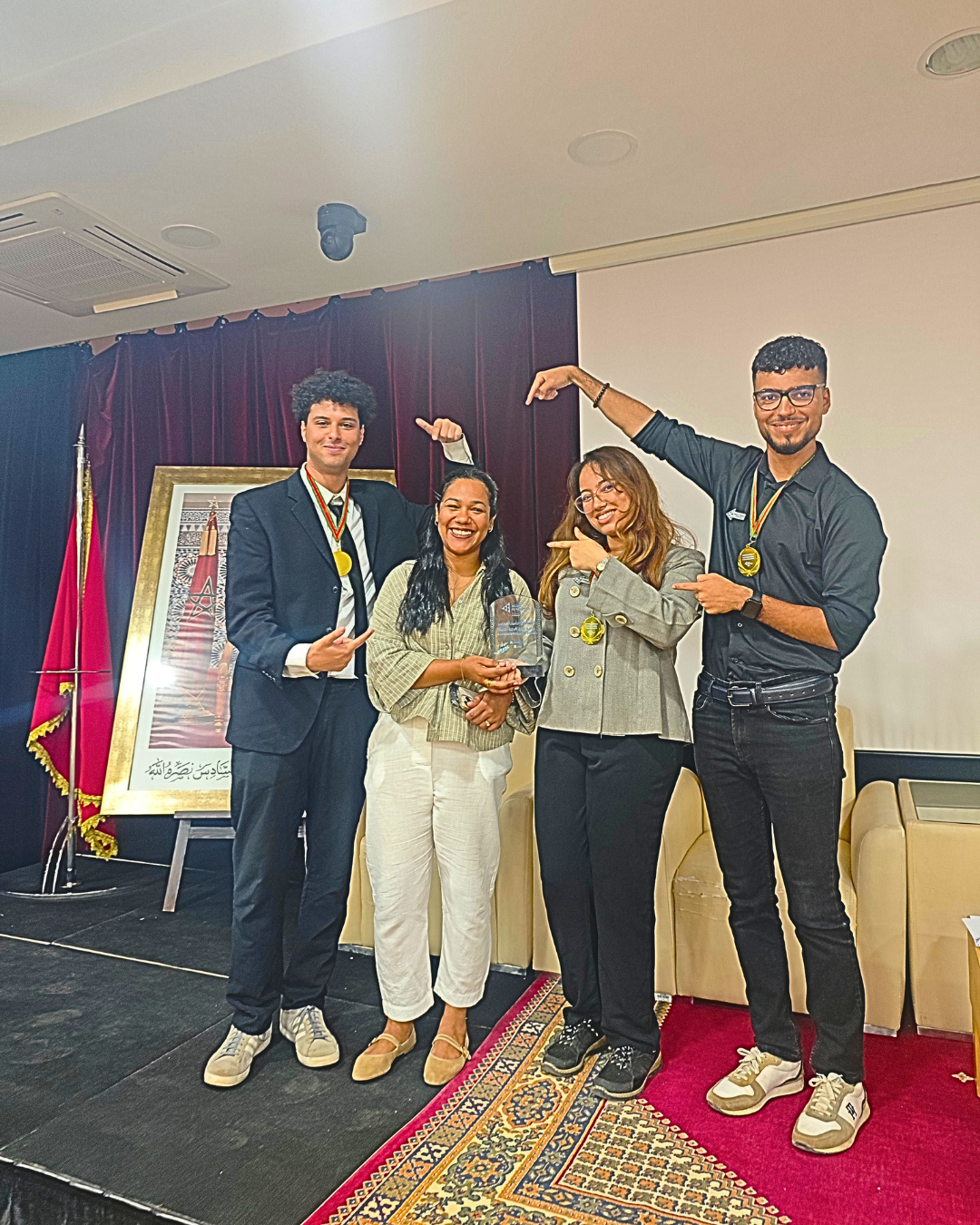 1er Prix de la compétition régionale INJAZ Al-Maghrib !