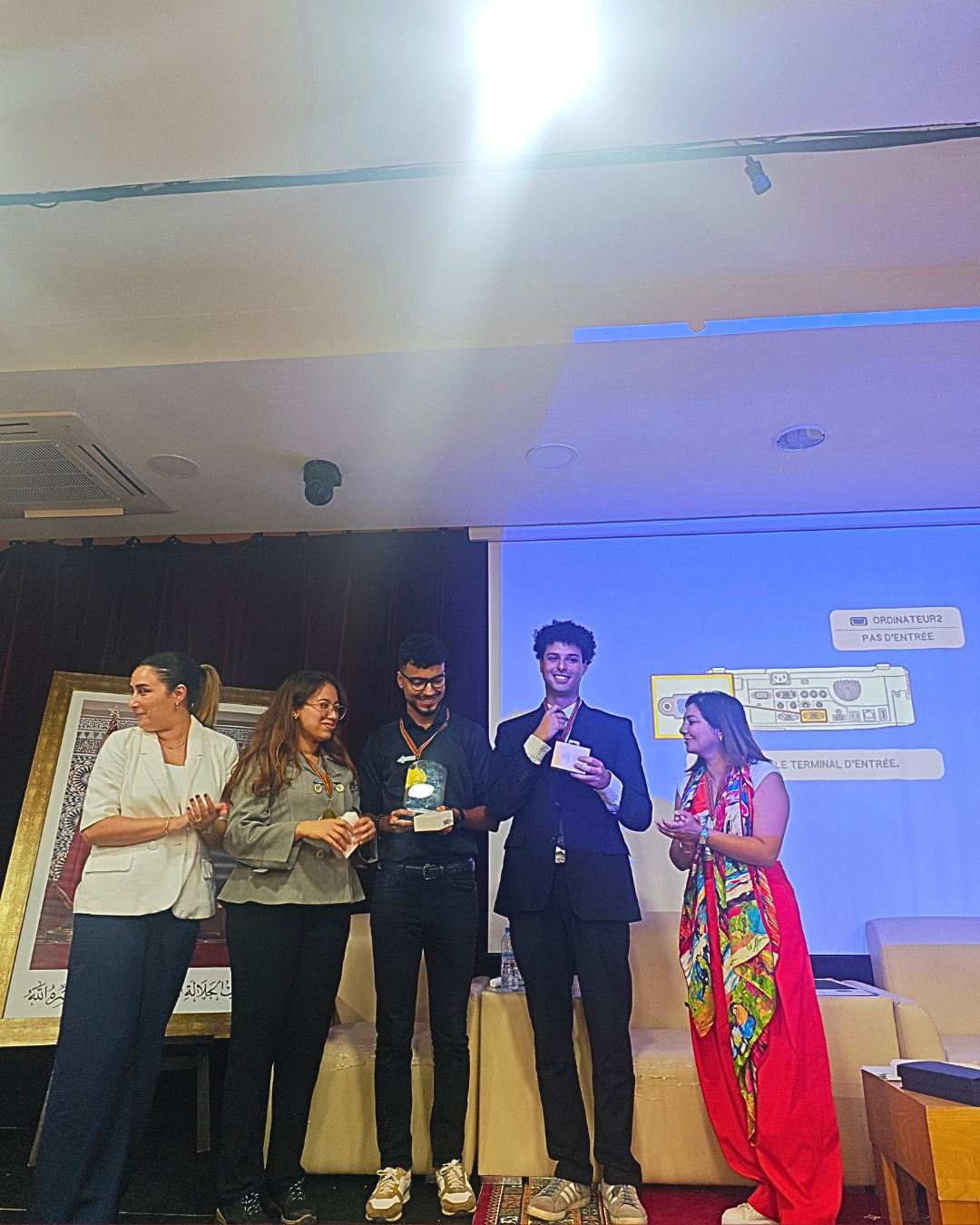 1er Prix de la compétition régionale INJAZ Al-Maghrib !