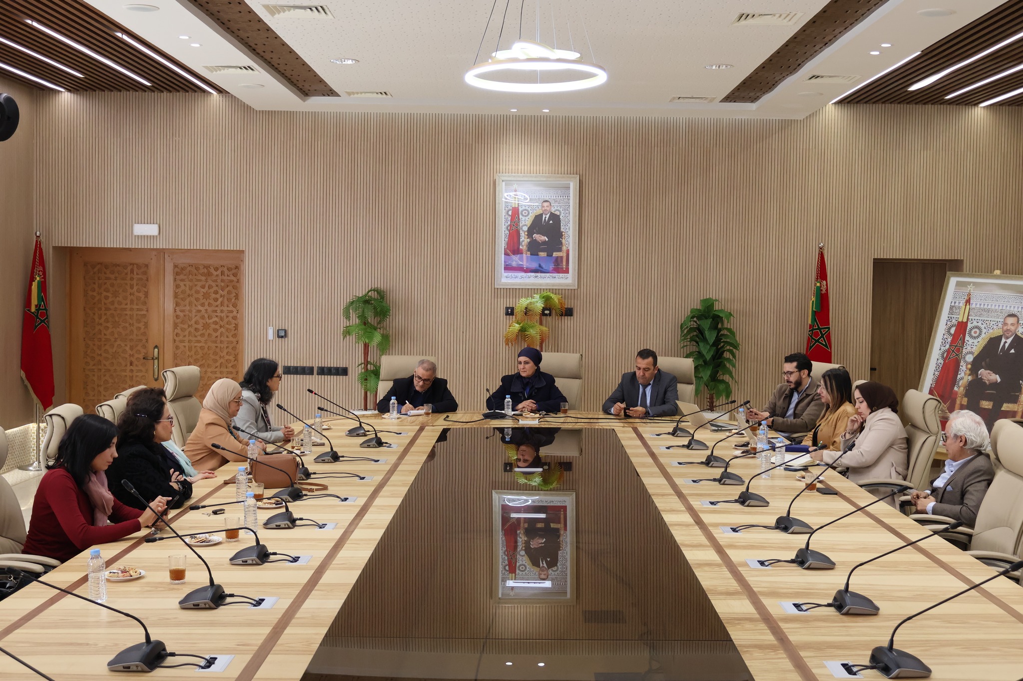 Une délégation Tunisienne multidisciplinaire de l’Université de Sousse ainsi que du CIPEN (Centre d’Innovation Pédagogique et Numérique).