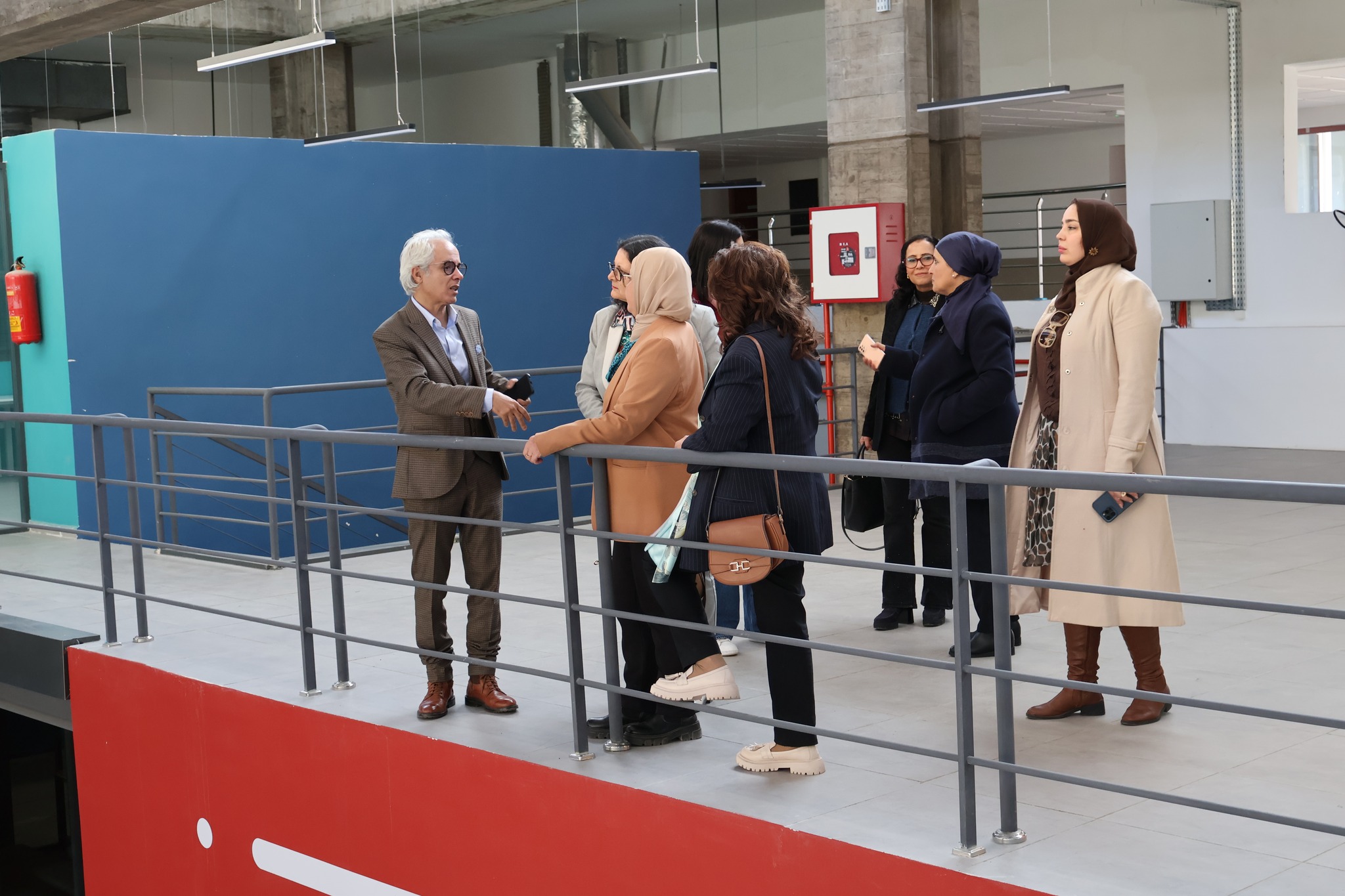 Une délégation Tunisienne multidisciplinaire de l’Université de Sousse ainsi que du CIPEN (Centre d’Innovation Pédagogique et Numérique).