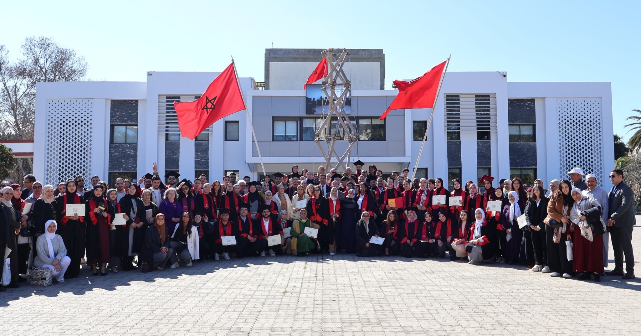 Cérémonie de remise de diplômes de la deuxième cohorte, promotion 2024 de l'ENSAM Rabat