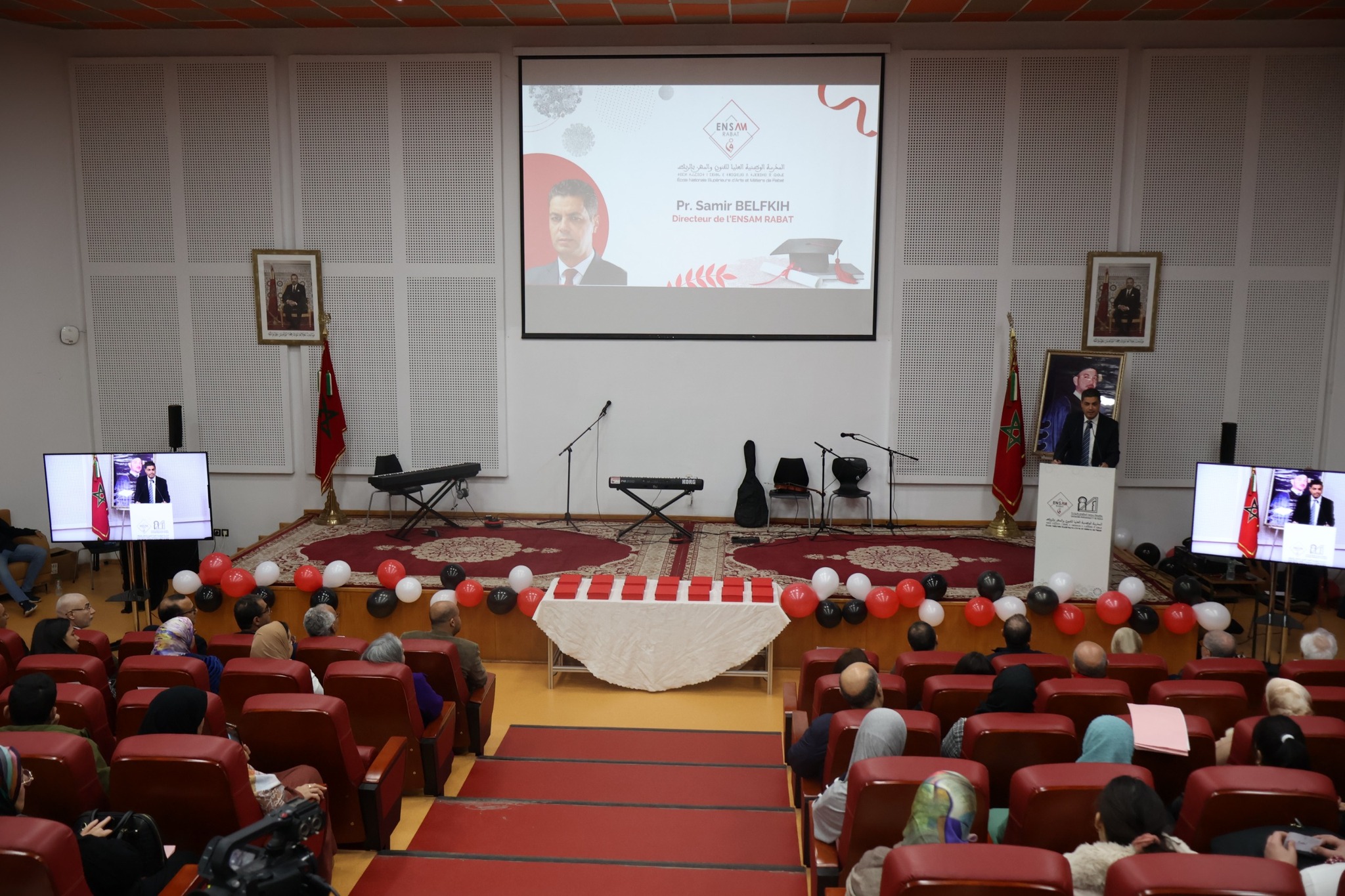 Cérémonie de remise de diplômes de la deuxième cohorte, promotion 2024 de l'ENSAM Rabat