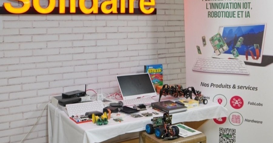 Nos étudiants du Club RobotiCore marquent le coup d'envoi d’Innov4Talent à Orange digital center