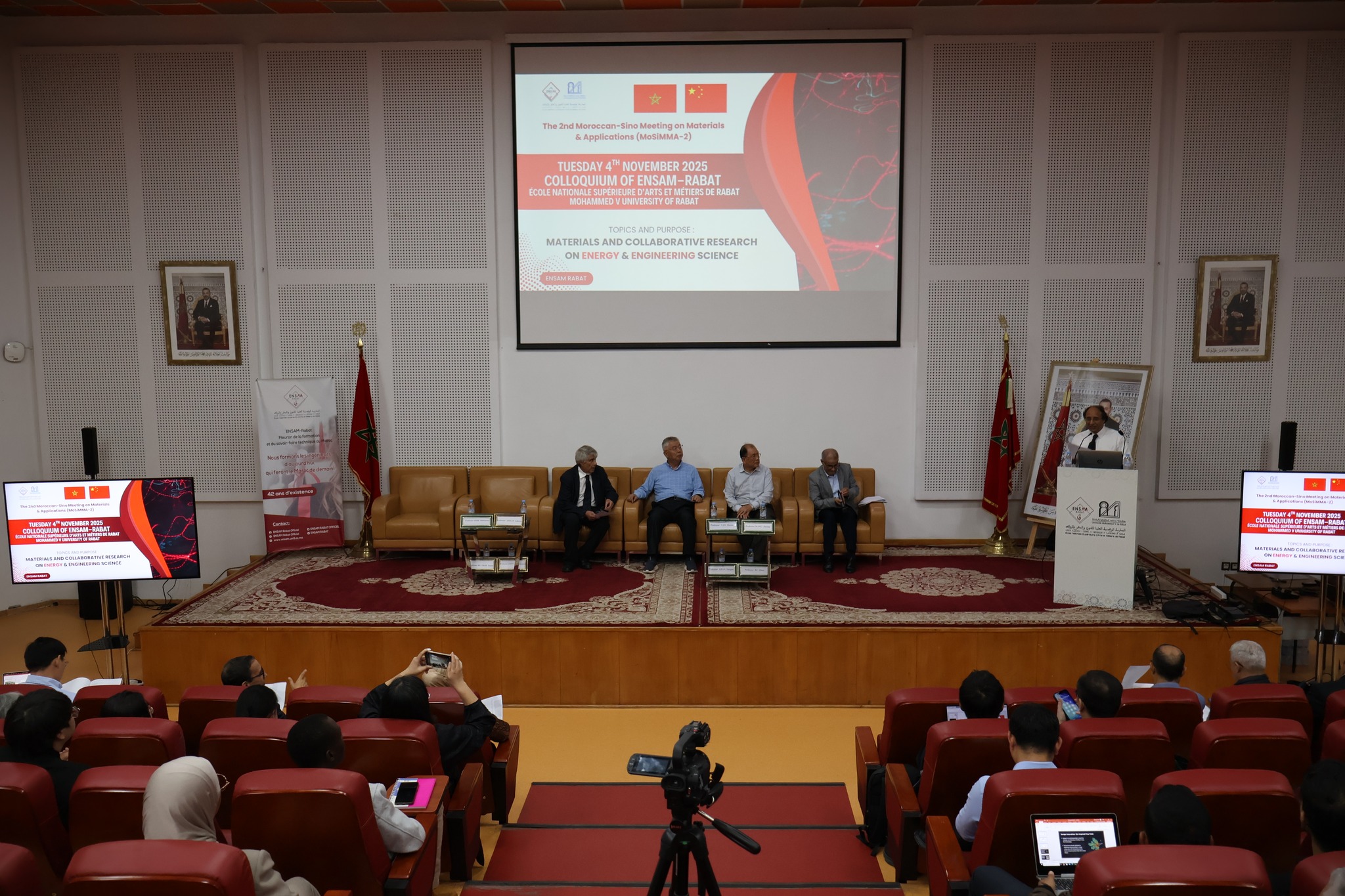 ENSAM Rabat Hosts MoSiMMA-2: Strengthening Moroccan-Chinese Research Collaboration