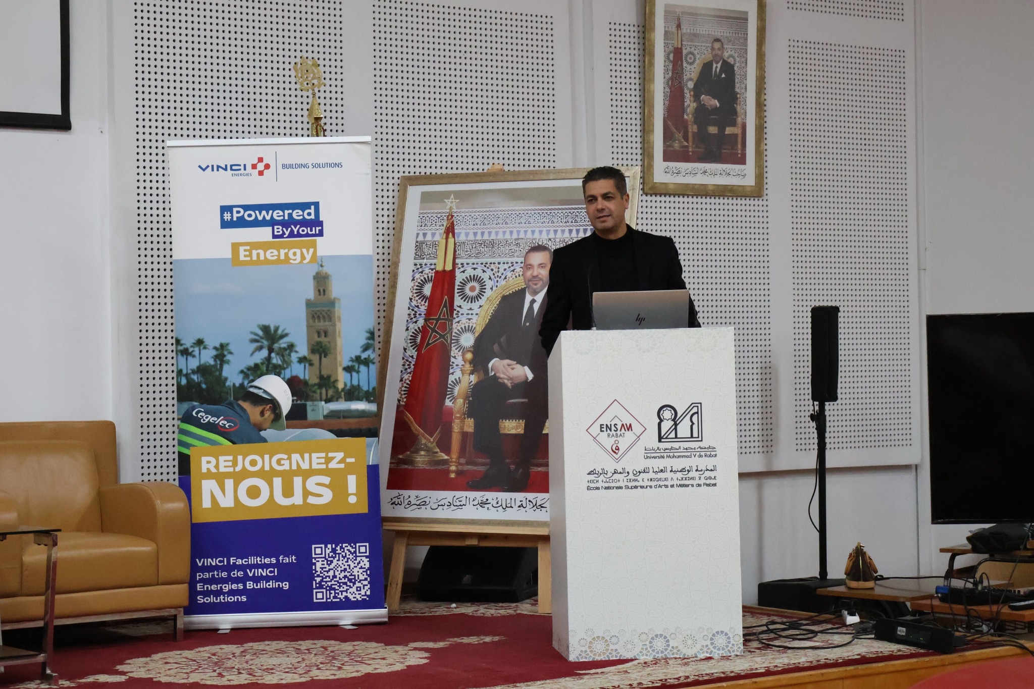 VINCI Energies Présente Ses Perspectives et Opportunités aux Étudiants de l’ENSAM Rabat