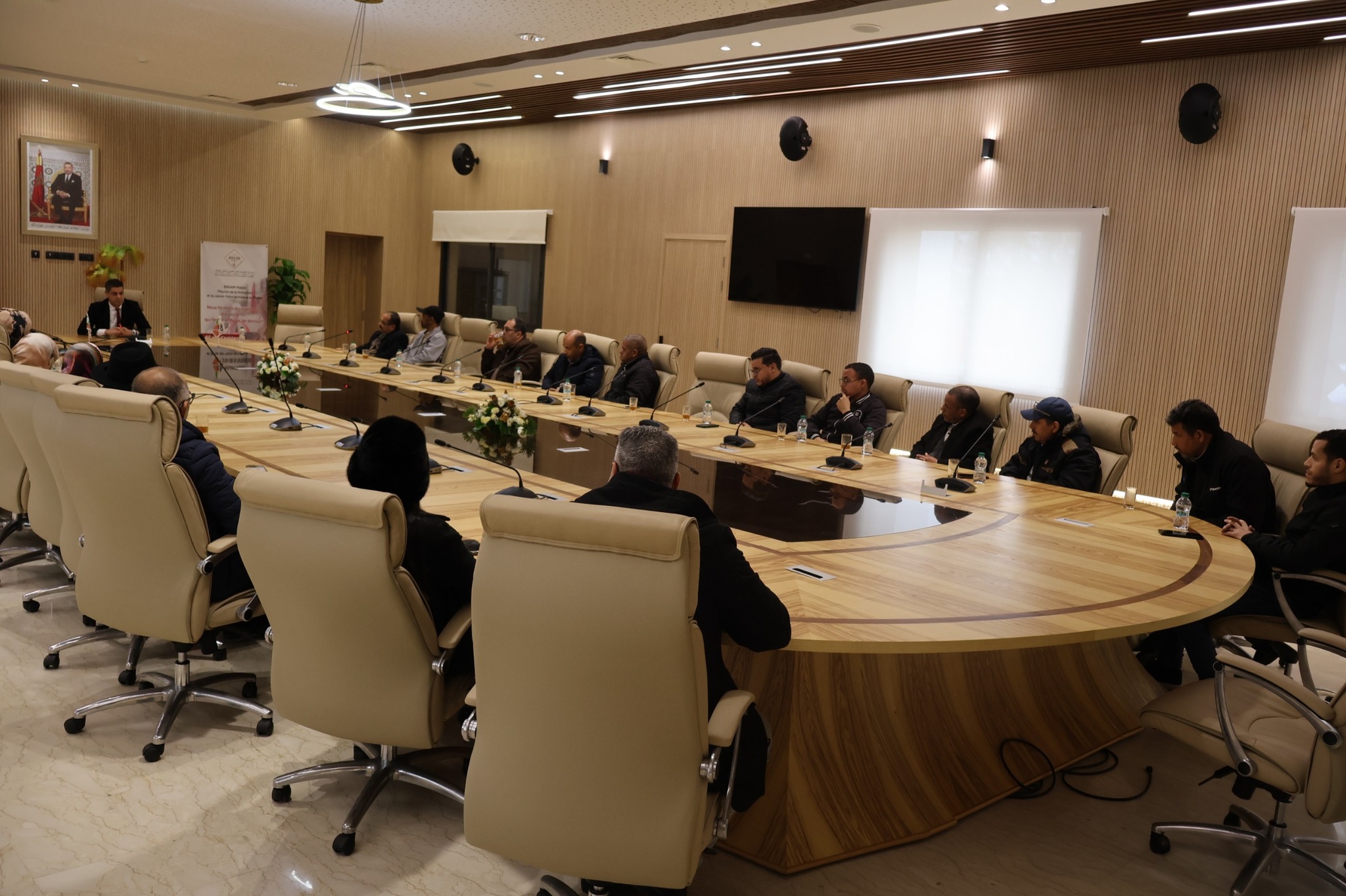 Accueil de notre nouveau Secrétaire Général