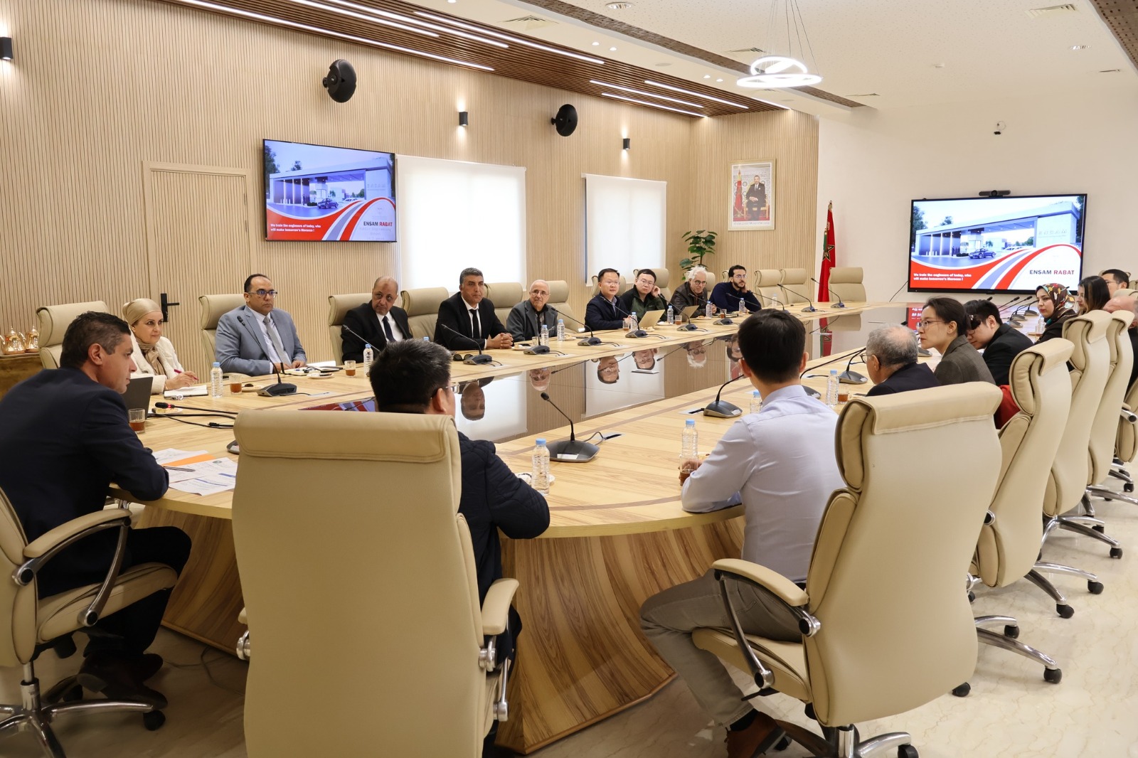 ENSAM Rabat a accueilli une délégation du Beijing Institute of Technology (BIT) - Chine