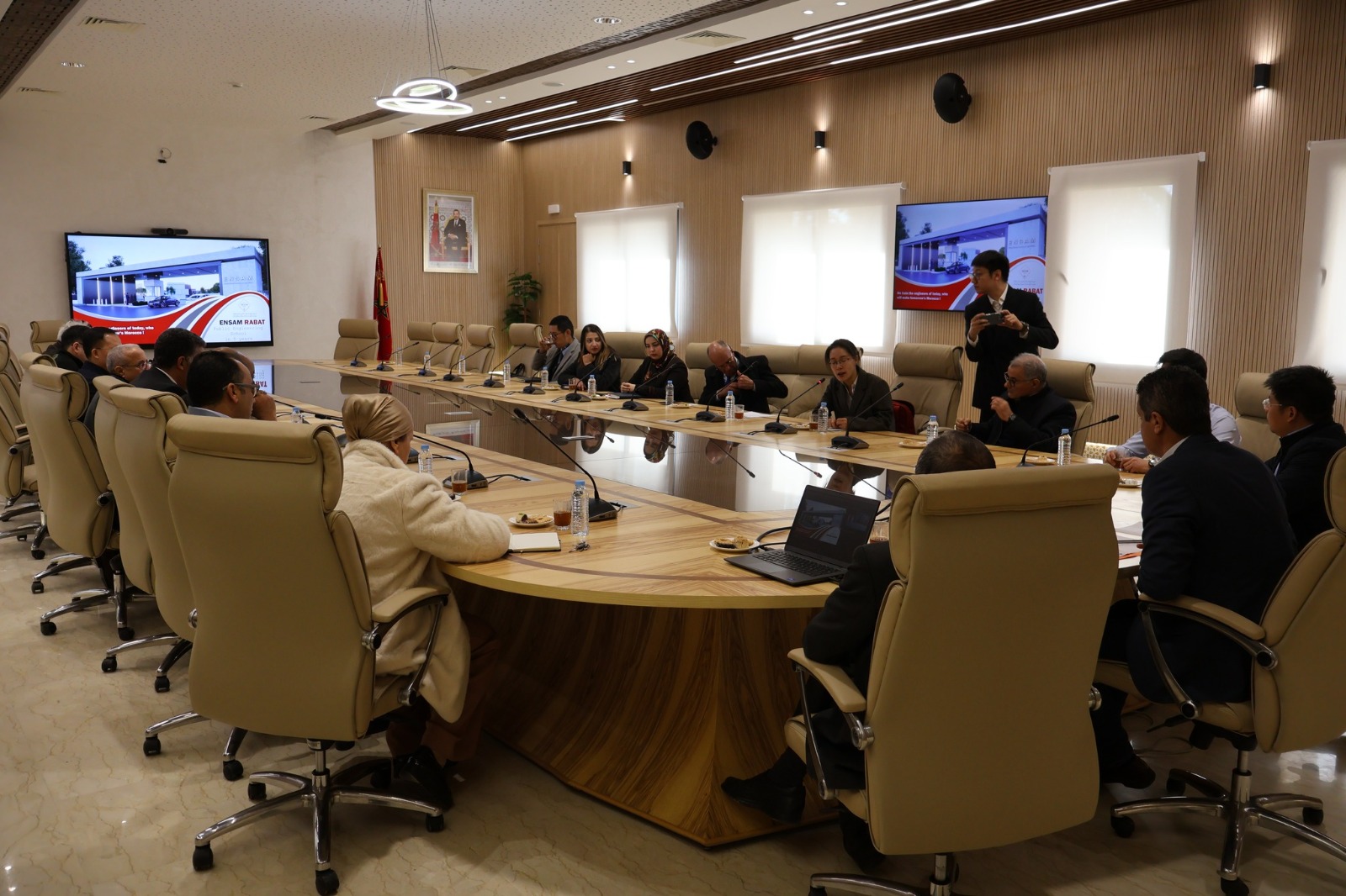 ENSAM Rabat a accueilli une délégation du Beijing Institute of Technology (BIT) - Chine