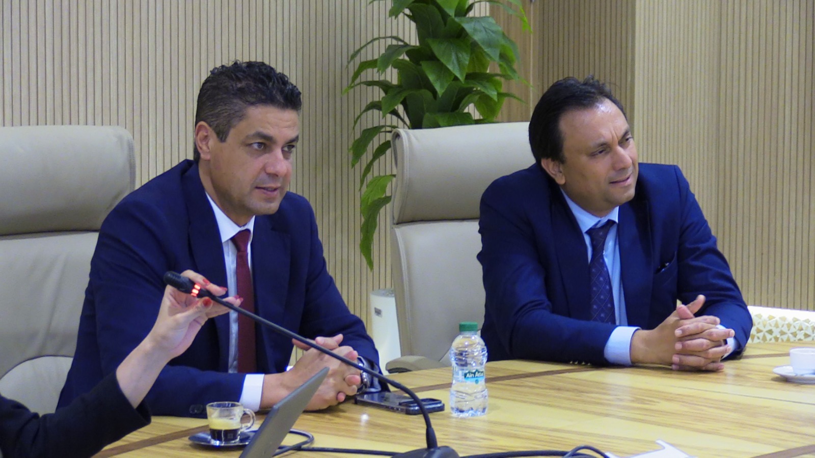Réunion d’échange autour des perspectives de partenariat et de collaboration avec l’École Arts et Métiers Campus de Rabat (partenariat UM6P / Technopolis)