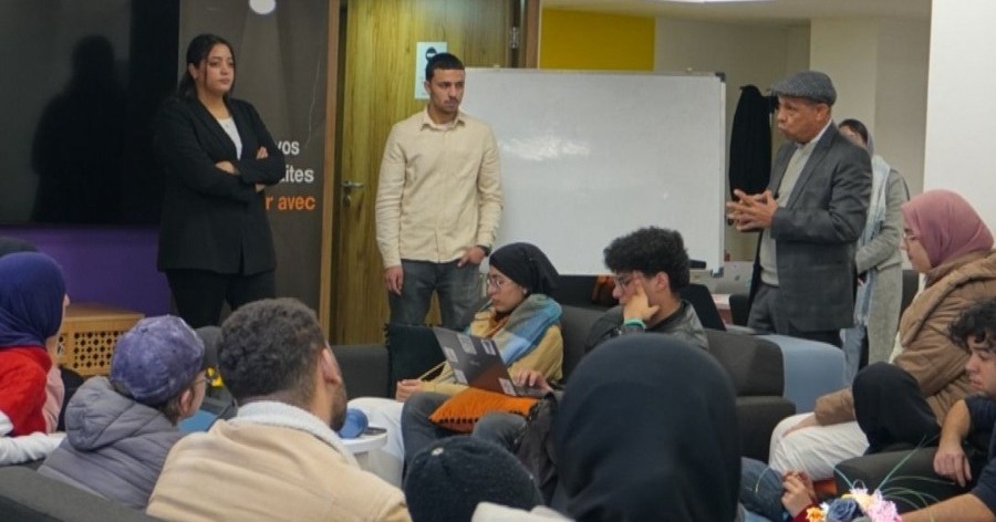 Nos étudiants du Club RobotiCore marquent le coup d'envoi d’Innov4Talent à Orange digital center