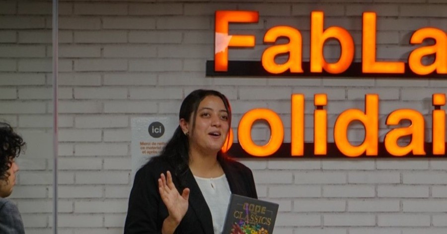 Nos étudiants du Club RobotiCore marquent le coup d'envoi d’Innov4Talent à Orange digital center