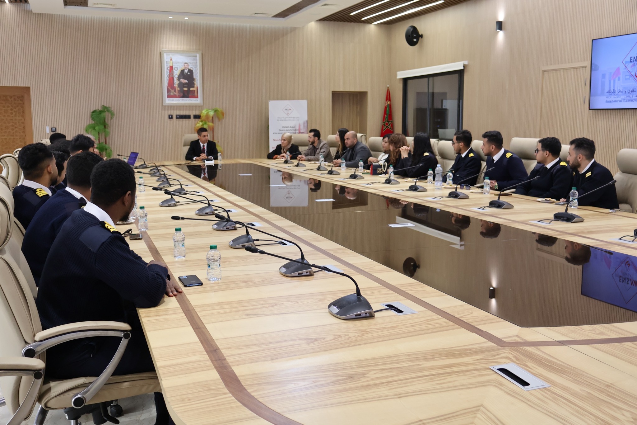 L’ENSAM Rabat ouvre ses portes aux officiers ingénieurs de la Marine marchande