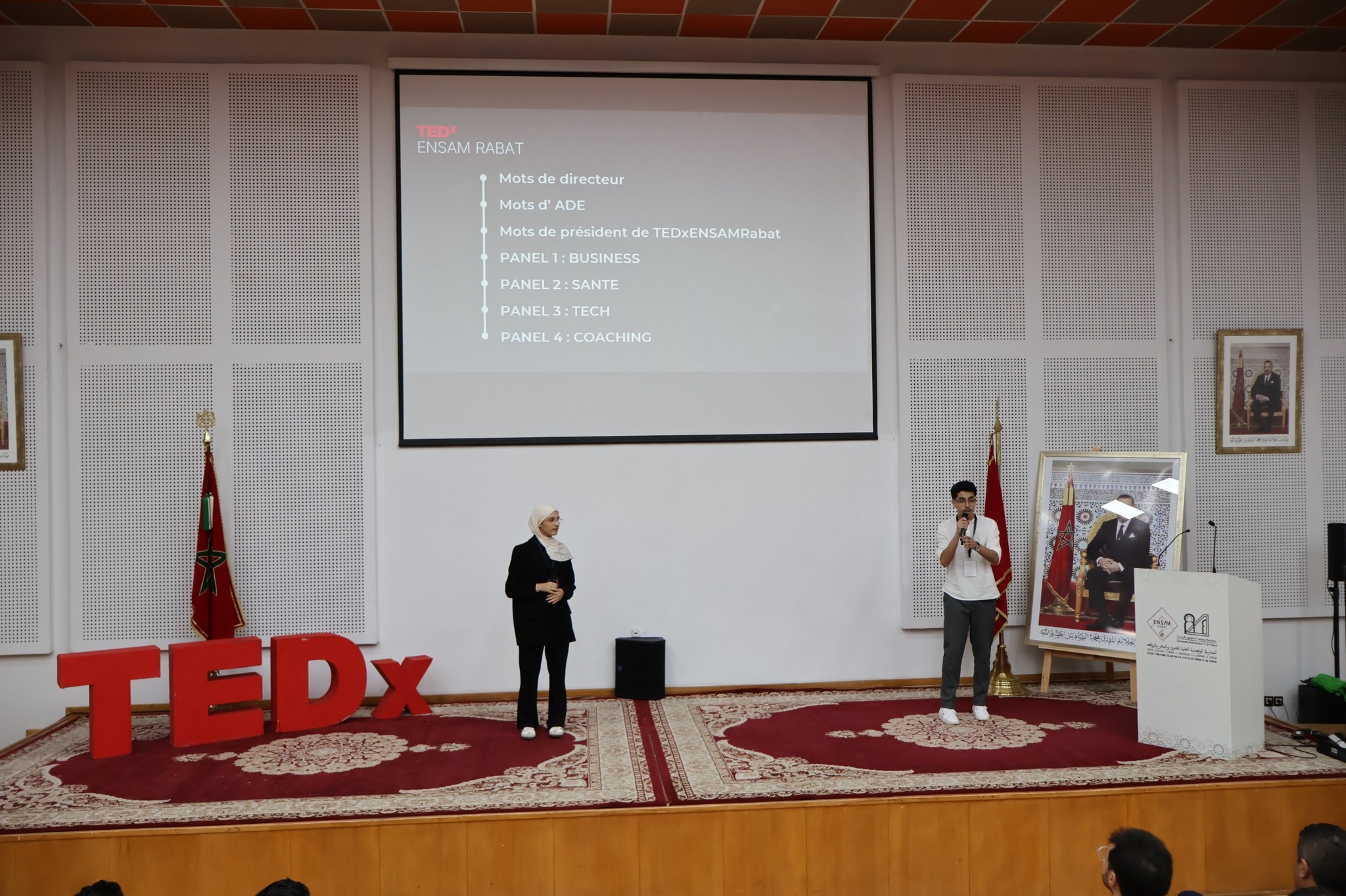 ADE de l'ENSAM Rabat a organisé la toute première édition du TEDx Ensam Rabat sous le thème « Beyond Boundaries: Redefining Possibilities »