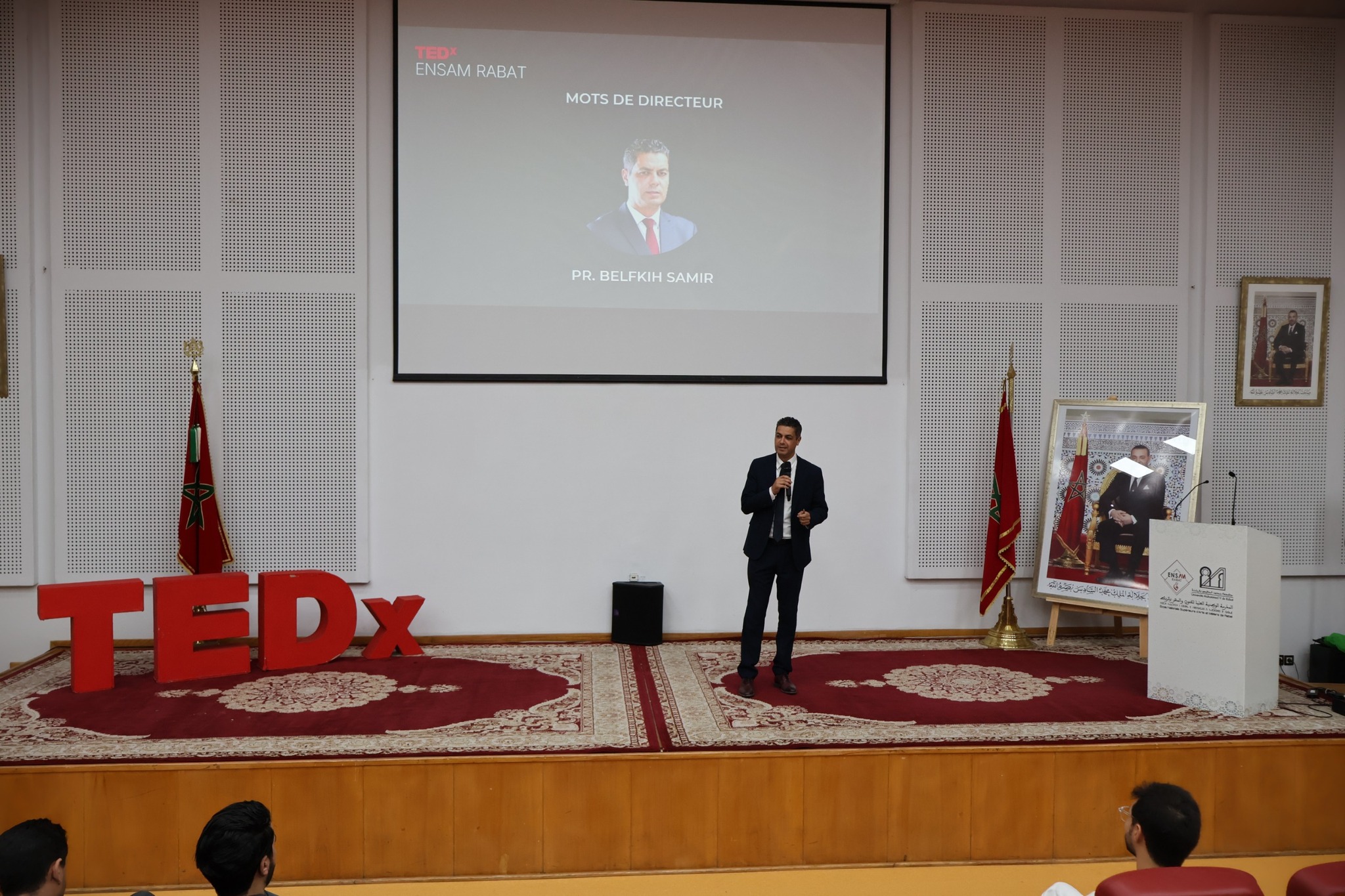ADE de l'ENSAM Rabat a organisé la toute première édition du TEDx Ensam Rabat sous le thème « Beyond Boundaries: Redefining Possibilities »