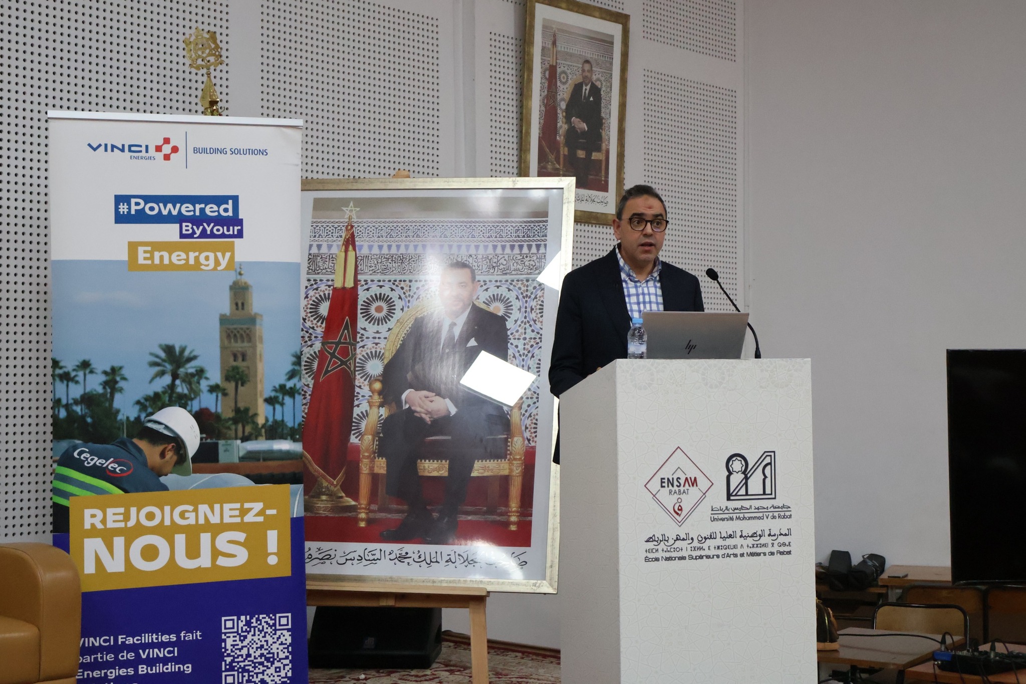 VINCI Energies Présente Ses Perspectives et Opportunités aux Étudiants de l’ENSAM Rabat