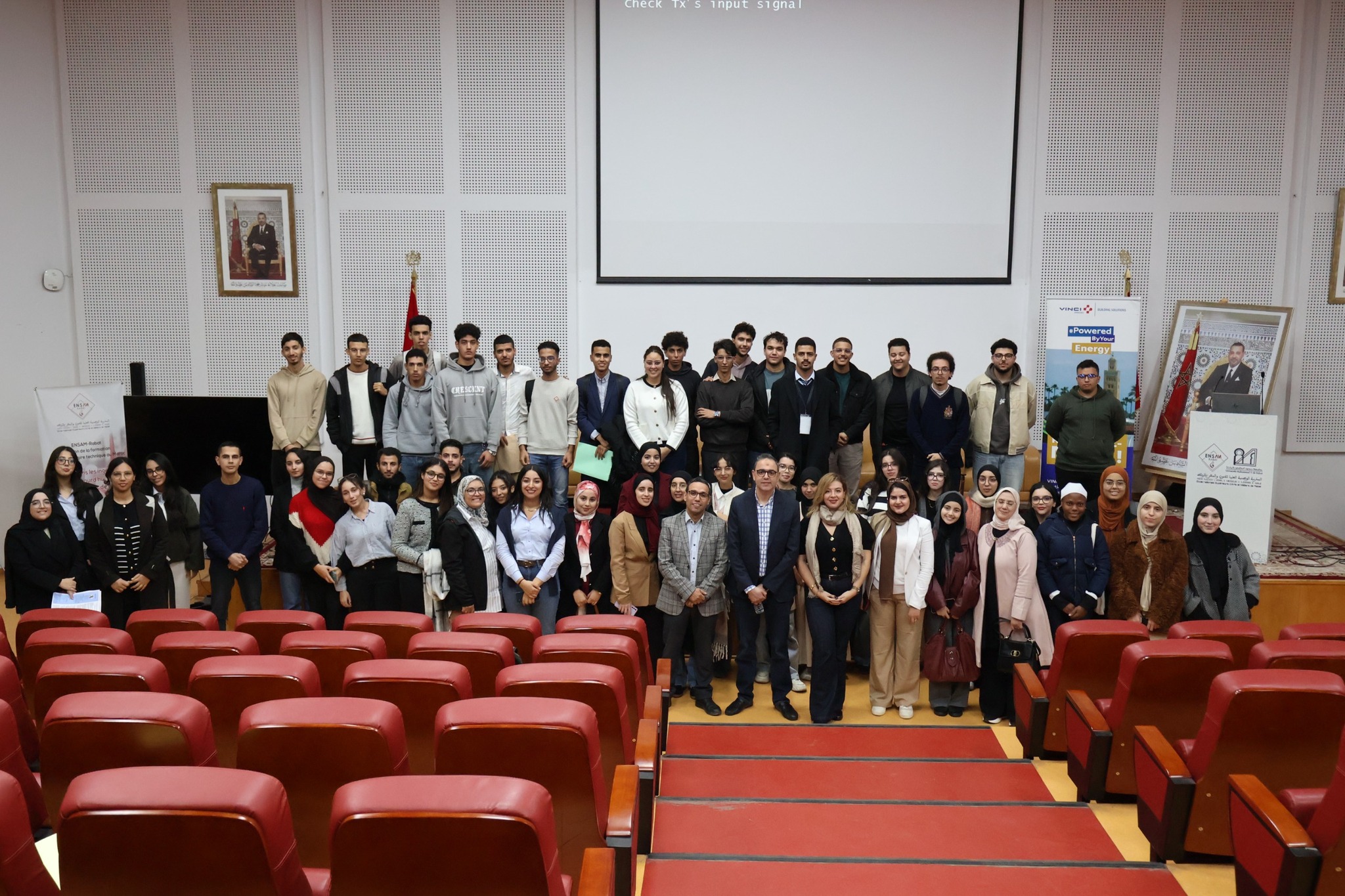 VINCI Energies Présente Ses Perspectives et Opportunités aux Étudiants de l’ENSAM Rabat