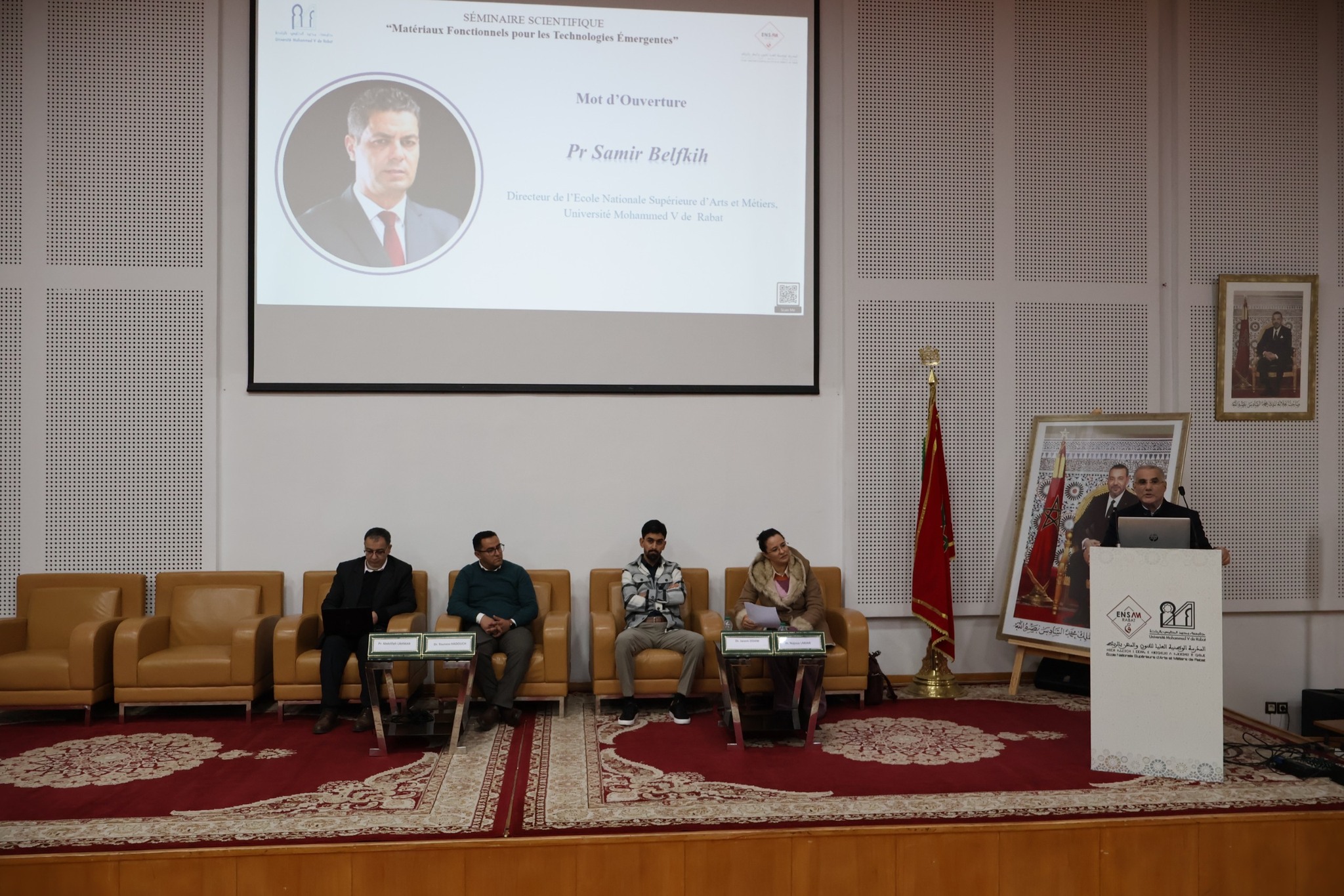 L’ENSAM Rabat a accueilli un séminaire scientifique autour des matériaux fonctionnels pour les technologies émergentes