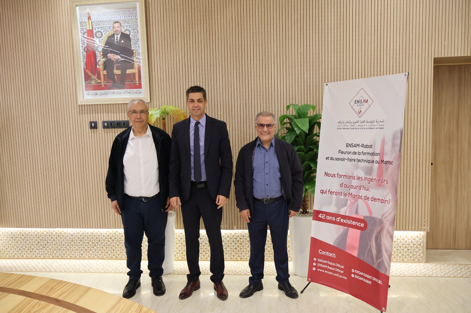 Accueil de l’École d’Ingénieurs du Littoral Côte d’Opale (EILCO) dans le cadre de la dynamique de partenariat qui nous unit.