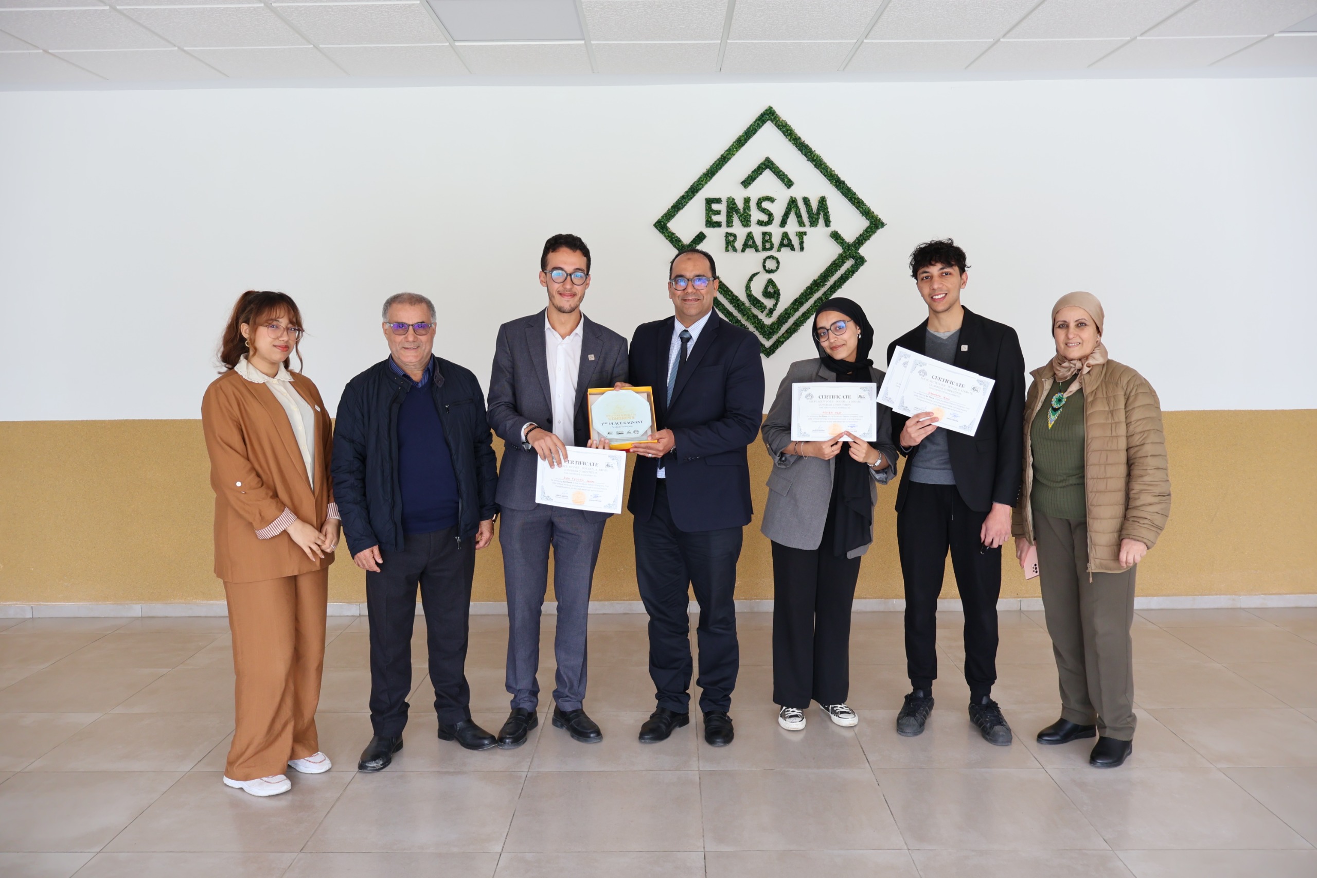 The Great Debaters ont une fois de plus porté haut les couleurs de l’ENSAM Rabat à l’échelle nationale !