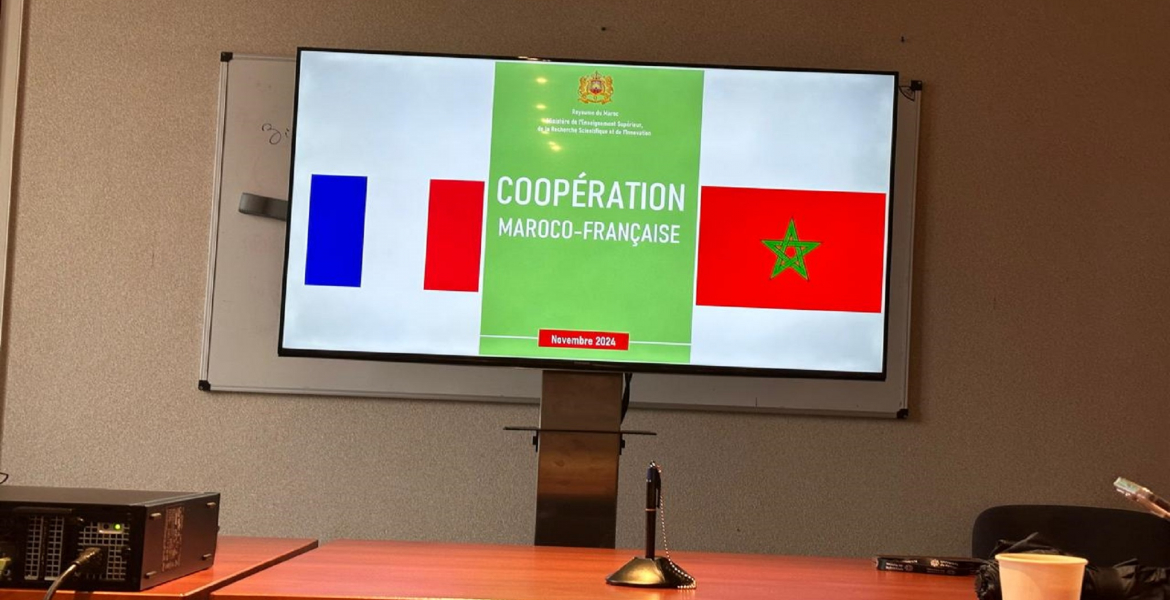 Rencontre de travail fructueuse entre le Directeur de l'ENSAM Rabat, Monsieur le Président de l’Université de Rennes, ainsi que les principaux décideurs de l'institution