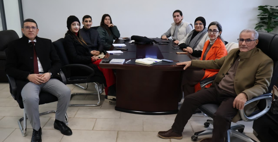 Réunion de préparation d’un événement en partenariat avec eSTEM Morocco à l’ENSAM Rabat