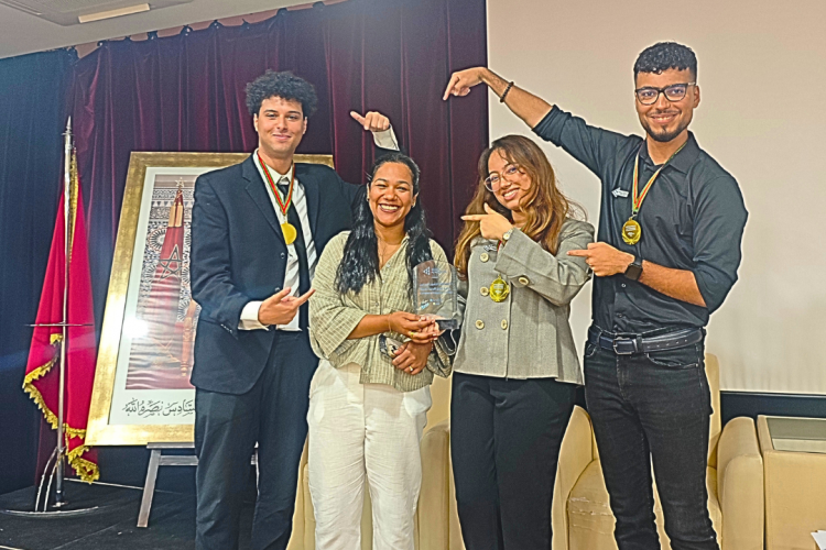 1er Prix de la compétition régionale INJAZ Al-Maghrib !