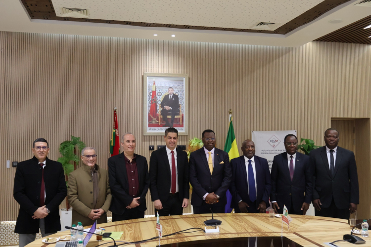 Clôture de la semaine dédiée à la délégation gabonaise à l’ENSAM par la visite de Son Excellence Monsieur l’Ambassadeur du Gabon