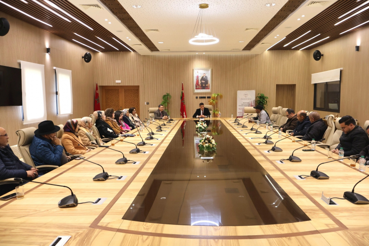 Accueil de notre nouveau Secrétaire Général