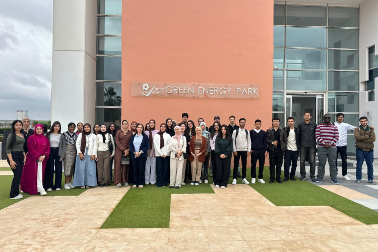 Visite pédagogique au Green Energy Park de Benguerir.