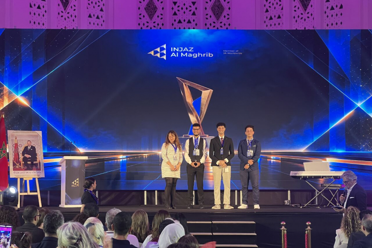 Nos étudiant remportent le Prix Business Green INJAZ-ALMAGHRIB !